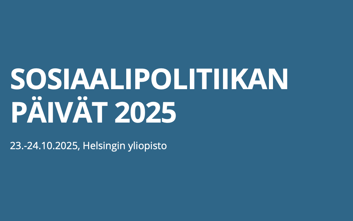 Sosiaalipolitiikan päivät